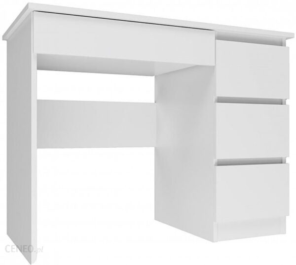 Białe biurko do gabinetu i pracowni - Oraso 4X