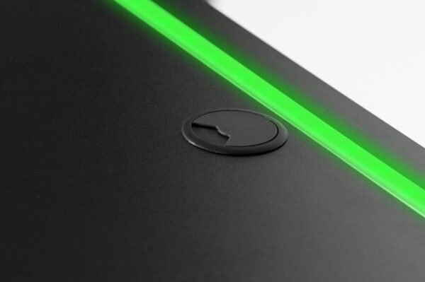 Biurko Gamingowe Marco One Led Biały