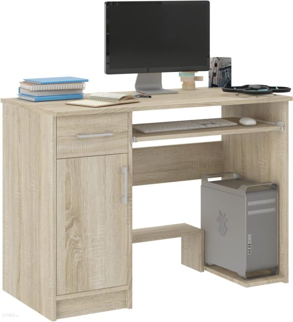Biurko Komputerowe 90Cm Stolik Laptop Sonoma N-10