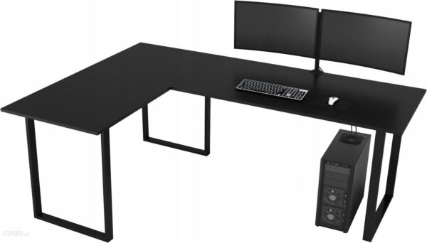Biurko Loft Gamingowe Narożne Lewe Sr47 Gamet