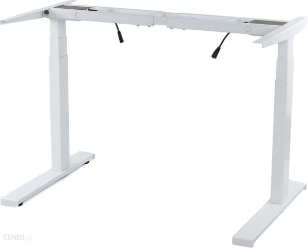 Elektryczny Stelaż Do Biurka Spacetronik Spe-253W Usb Biały