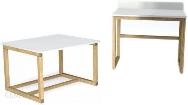 elior.pl 2 w 1 skandynawskie biurko i stolik Inelo X10