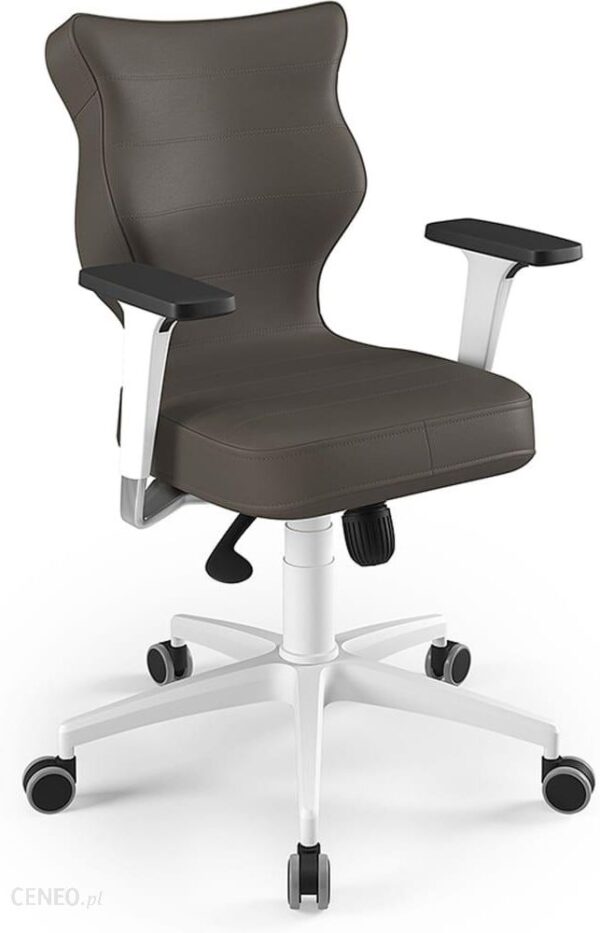 Entelo Good Chair Krzesło Biurowe Perto Ve03 Szaro-Białe