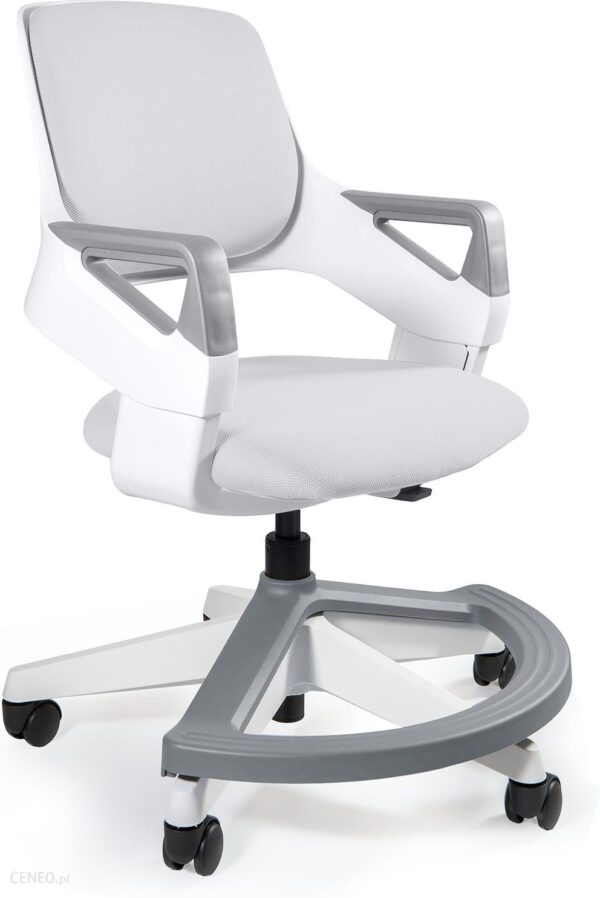 Ergonomiczny fotel obrotowy Rookee Snowy Dziecięcy