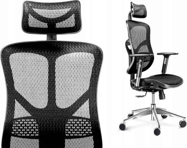 Fotel Biurowy ergonomiczny Obrotowy V-basic