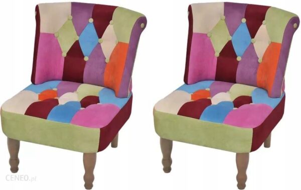 Fotel Biurowy Patchwork 2 Szt