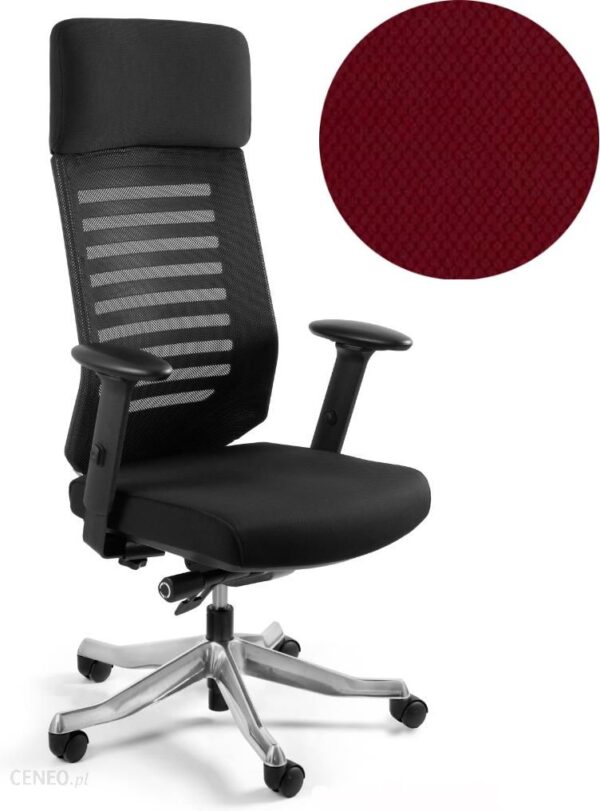 Fotel Ergonomiczny Velo 18 Kolorów Bl402 Deepred
