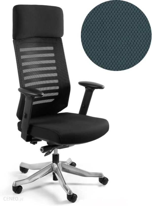Fotel Ergonomiczny Velo 18 Kolorów Bl414 Steelblue