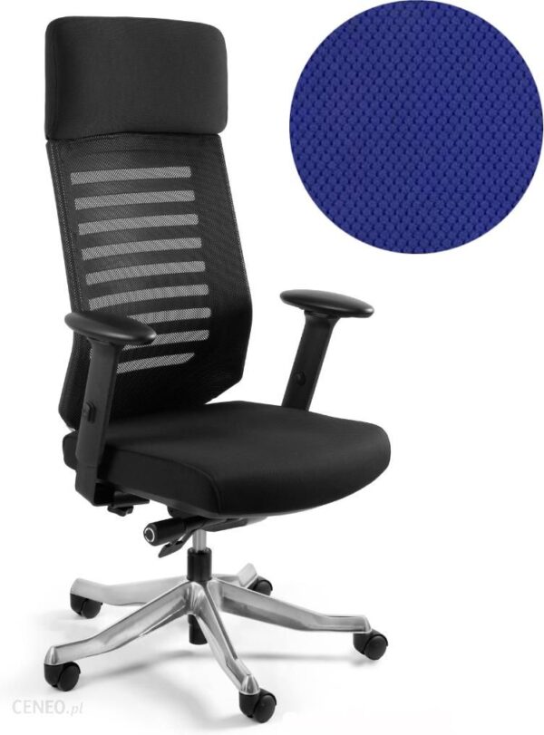Fotel Ergonomiczny Velo 18 Kolorów Bl415 Royalblue