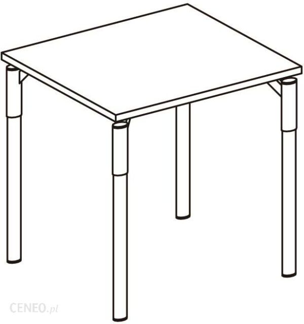 Set 90x70 H=75 Cm Biurko Proste