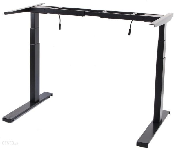 Stelaż Biurka Elektryczny Spacetronik Spe-253B Usb Czarny