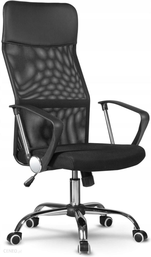 Topeshop Fotel Obrotowy Nemo Czerń