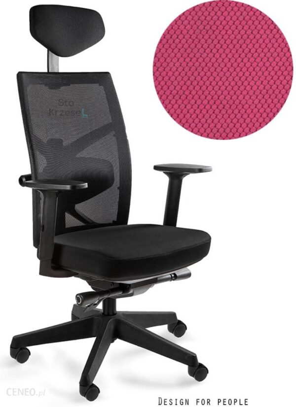 Unique Fotel Ergonomiczny Tune (Bl401 Magenta)