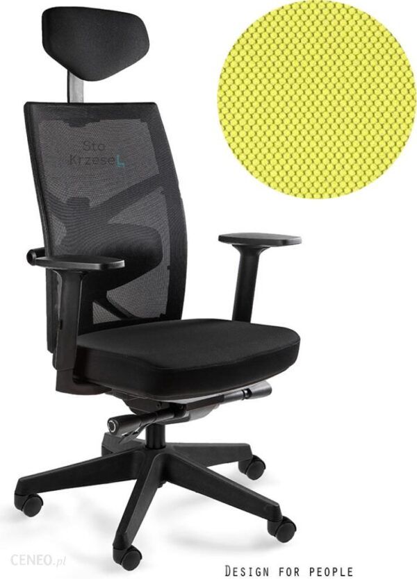 Unique Fotel Ergonomiczny Tune (Bl410 Mustard)