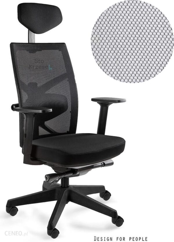 Unique Fotel Ergonomiczny Tune (Bl416 Snowy)