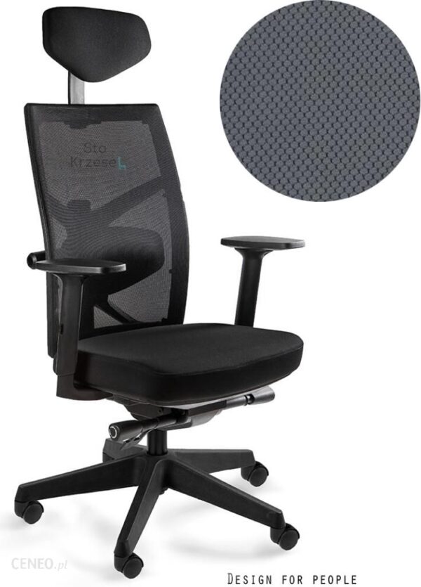 Unique Fotel Ergonomiczny Tune (Bl417 Slategrey)