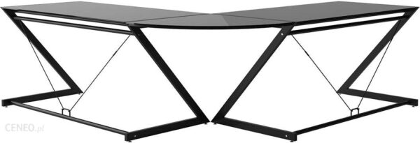 Unique Narożnik Do Biurka Dd Z-Line Corner White Black 81604Bgb