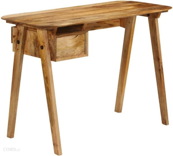 Vidaxl Biurko 110X50X76Cm Lite Drewno Mango