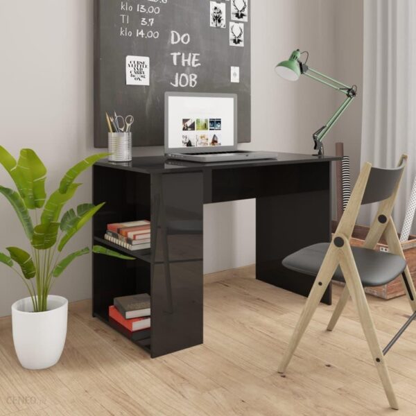 Vidaxl Biurko Czarne 110X60X73 Cm (800583)