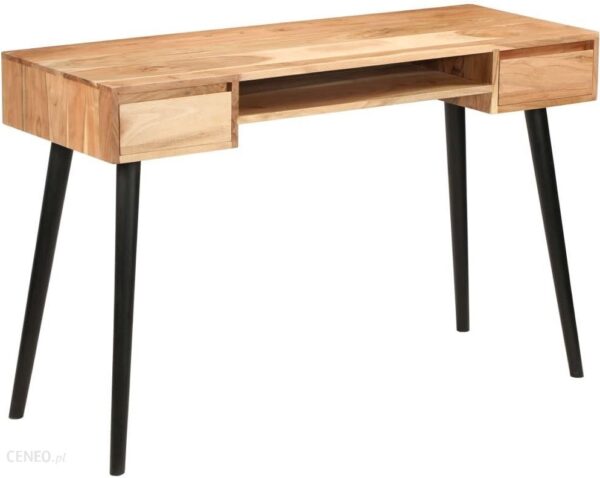 Vidaxl Biurko Z Litego Drewna Akacjowego 118 X 45 X 76 Cm
