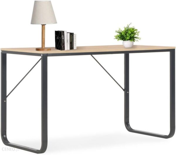 vidaxL Czarno Dębowe 120x60x73cm 20252