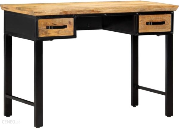 Vidaxl Lumarko Biurko 110x50 76 Cm Lite Drewno Mango