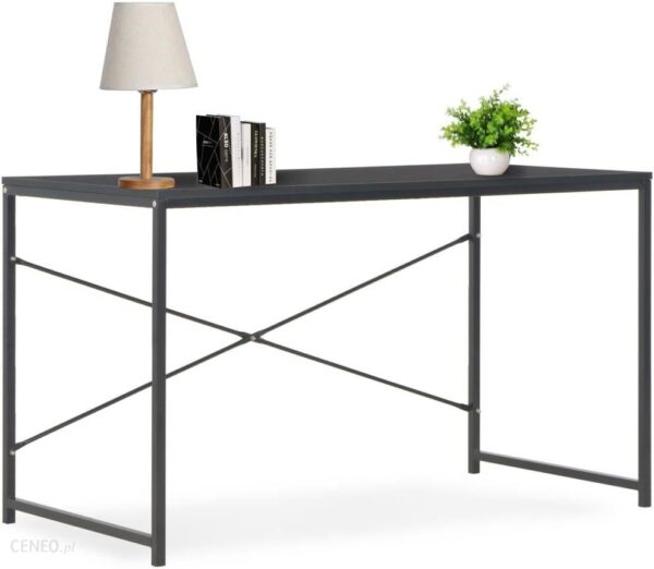 Vidaxl Lumarko Biurko Komputerowe Czarne 120x60 70cm