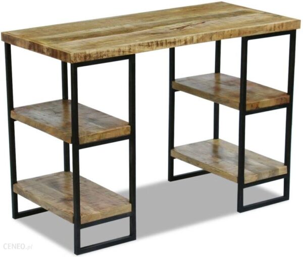 Vidaxl Lumarko Biurko Z Drewna Mango 110X50X76cm