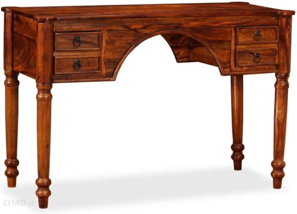 Vidaxl Lumarko Biurko Z Litego Drewna Sheesham 115X50X76cm